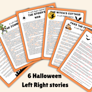 Halloween left right game bundle