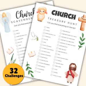Church scavenger hunt 2 designs